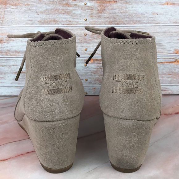 Toms Dessert Wedge Ankle Booties - Picture 5 of 9
